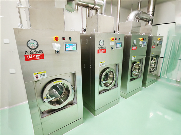 与家用洗衣机相比，永合创信洁净服洗烘一体机，到底强在哪？